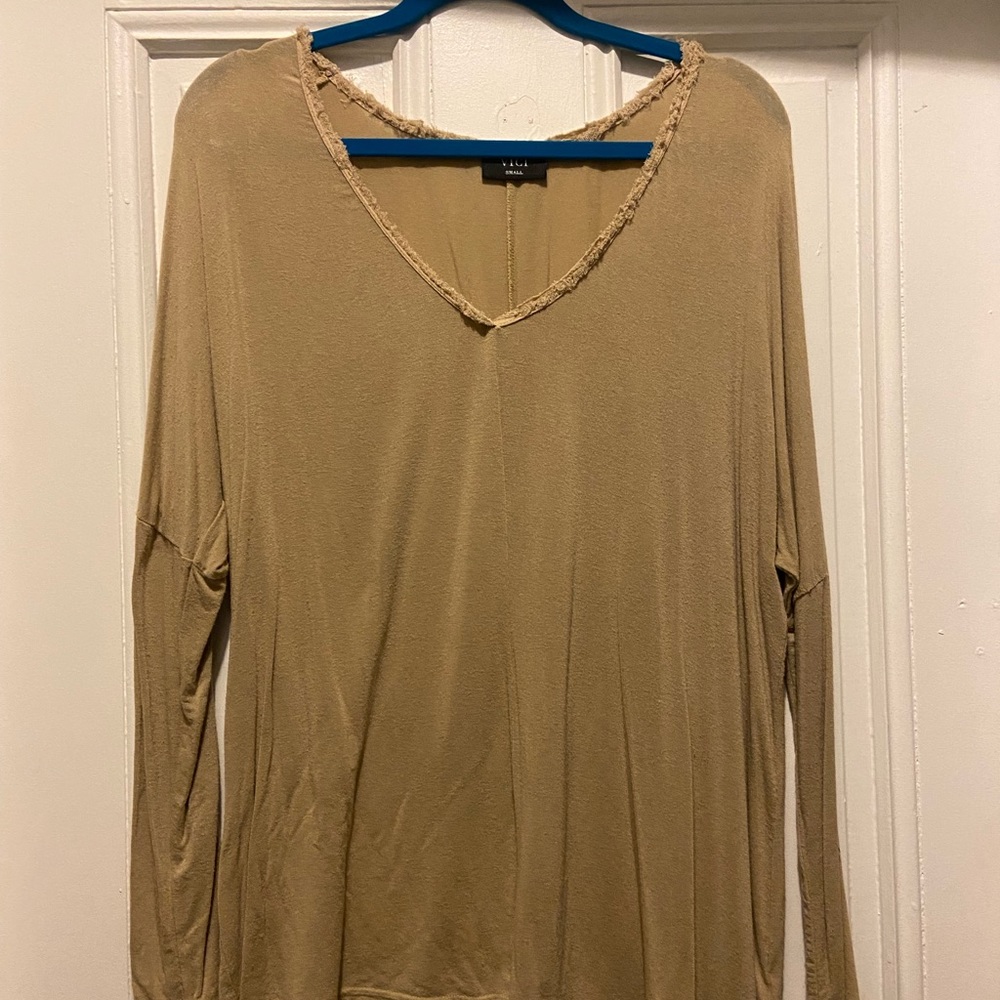 VICI Tan Long-Sleeve Shirt